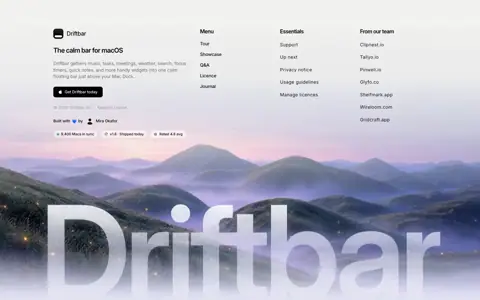 macOS widget 预览图